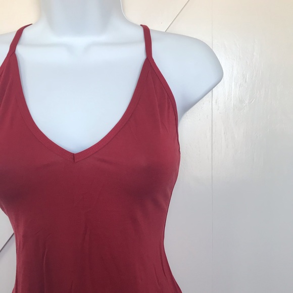 Red lingerie night gown dress - Picture 5 of 6